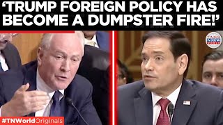 'Stupid and reckless', Van Hollen Blasts Trump-Netanyahu Iran War ON RUBIO'S FACE!