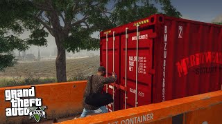 The Golden Train Heist script mod (cinematic movie GTA 5)