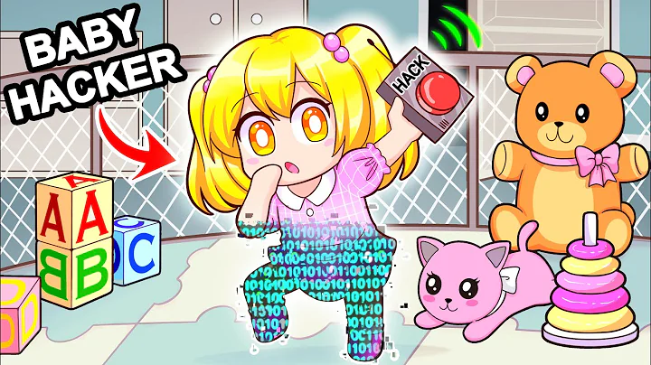 Playing As A BABY HACKER In Roblox!