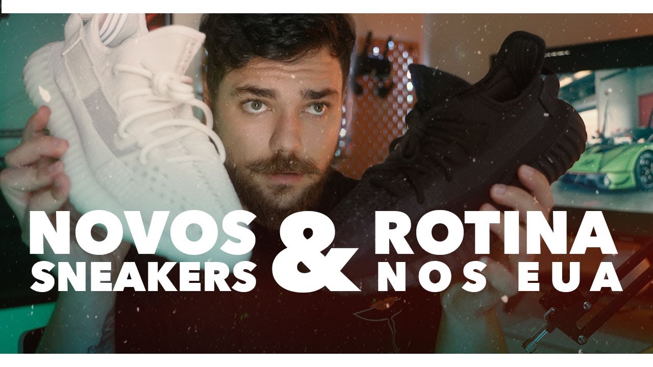Novo Sneaker e Rotina nos EUA