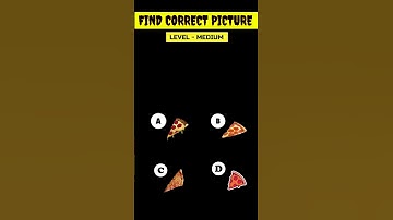 Can you find the correct picture || Riddles And Puzzles For Iq Test || part HA || #quiztime #shorts