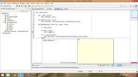 014 Ternary search trees implementation I