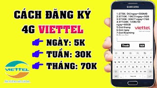 How to Register for Viettel 4g 1 Day - 7 Days - 1 Month screenshot 4