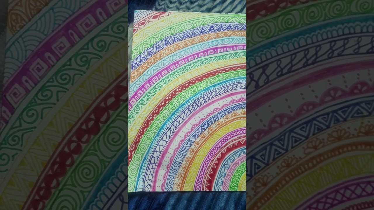mandala art 🎨 for kids drawing 