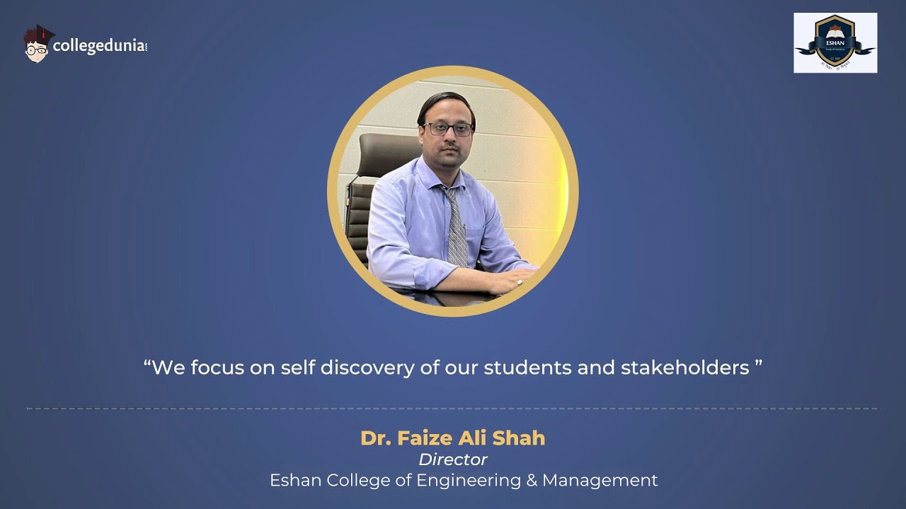 Dr. Faize Ali Shah | Director | Eshan College of Engineering ...