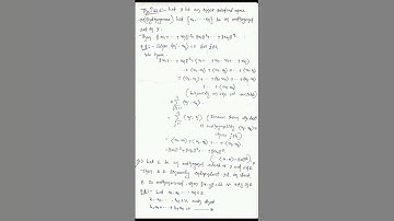 Inner Product Space Theorem // Functional Analysis // #theorem #mscmathematics #uniquelearning