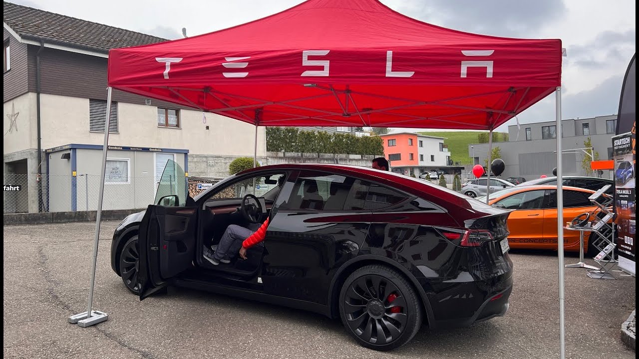 Tesla Model Y Performance (aus der GIGA Berlin Grünheide) Probefahrt 🚀🚀🚀  