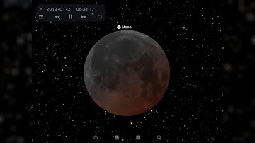Ever wondered how a Total Lunar Eclipse looks in Different Night Sky Apps?