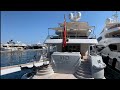 M/Y  WD WERE DREAMS in Monaco Monte Carlo Port Hercules @archiesvlogmc