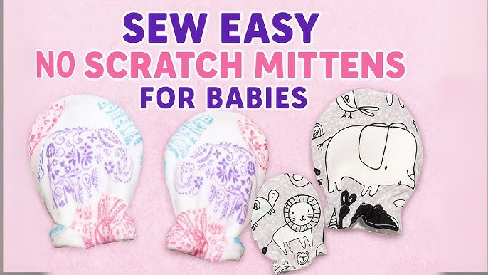 sew-easy-baby-no-scratch-mittens-tutorial-and-pattern-how-to-sew-diy-newborn-baby-boy-girl-youtube