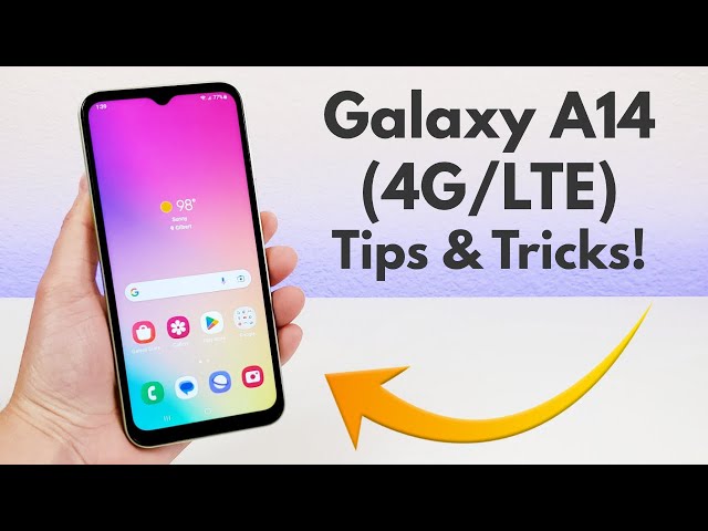 14 Tips and Tricks for the Samsung Galaxy A14 5g