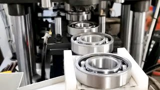 Fantastic Germany Automatic Bearing Assembly Process  Most Intelligent Modern Factory Production