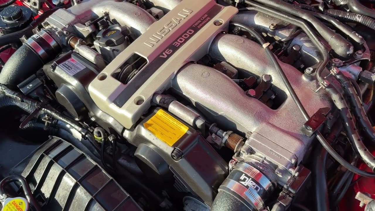 1993 Nissan 300zx Convertible Engine - YouTube