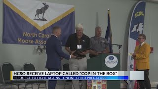 Horry County Sheriff’s Office gets laptop for Internet Crimes Against Children Task Force