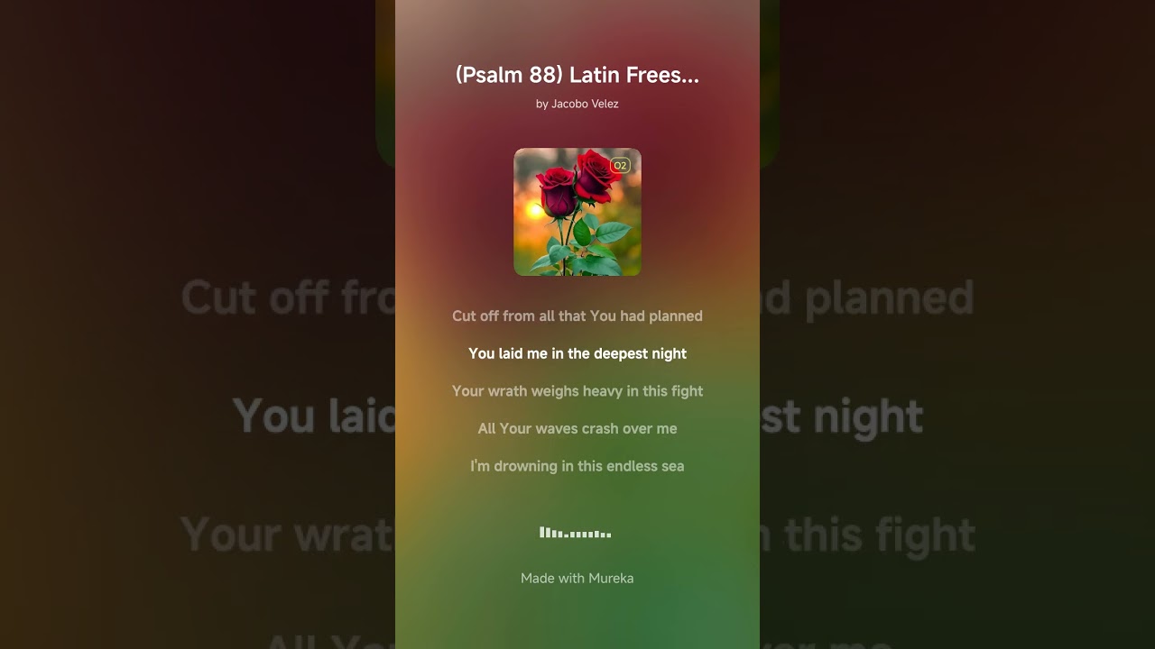 (Psalm 88) Latin Freestyle Cristiano