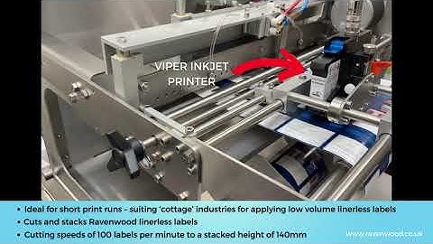 Nobac Stacker + Viper Inkjet