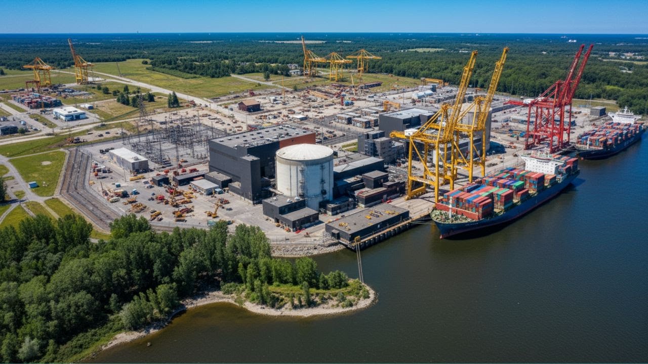 Атомный порт в Квебеке стоимостью 140 миллионов долларов меняет будущую энергетическую карту Канады