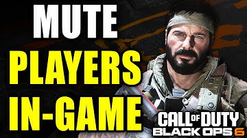 How To Mute Players In-Game On COD Black Ops 6 - Easy Guide