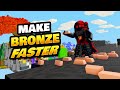 How to make red bronze faster in roblox islands
