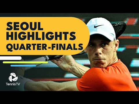 Ruud faces nishioka; shapovalov, mcdonald feature | seoul 2022 quarter-final highlights