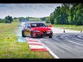 Alfa Romeo Giulia GTAm   - TEST ON TRACK