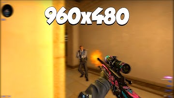 CS:GO : Resolution 960x480