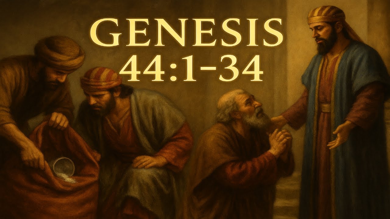 Genesis 44: 1-34 Joseph’s Final Test of His Brothers