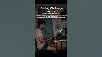 CODING CHALLENGE DAY 35/100 #shorts #codingchallenges #viralvideos #viral #programming #vlogs