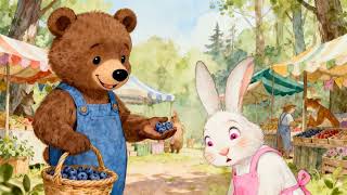 🍯 Barnaby Bear's Sweet Adventure: Learning to Share 🐻✨