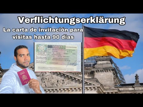 Video: Cómo Solicitar Una Visa Para Alemania Con Una Invitación