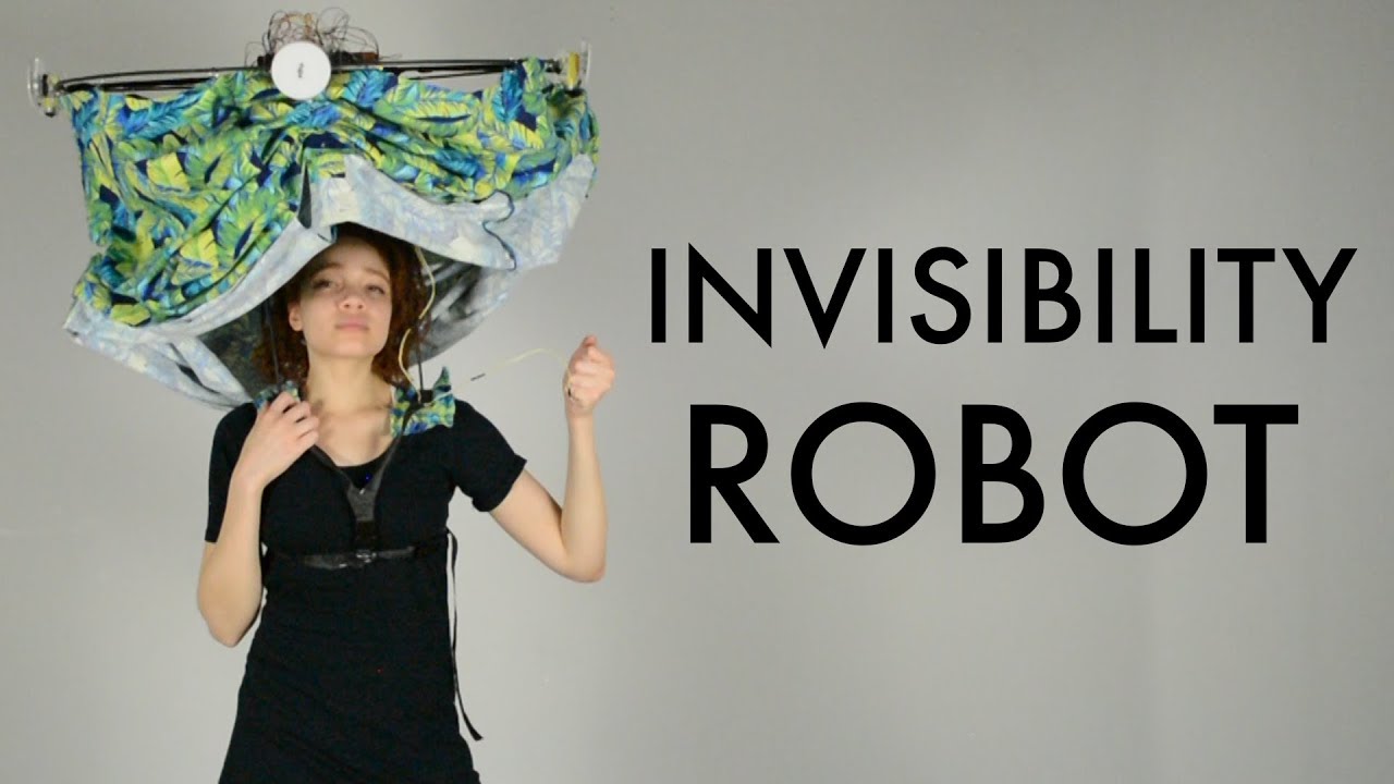 THIS ROBOT LETS YOU HIDE IN PLAIN SIGHT