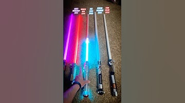 Disney VS Neopixel Lightsabers!