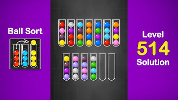 Ball Sort Puzzle Solution Level 514