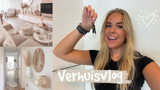 Ik heb een eigen huisje! Klussen, nieuwe meubels en empty house tour ❥ Verhuisvlog #1 | Janette