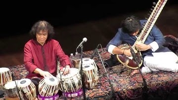 Ustad Zakir Hussain, Pandit Niladri Kumar (Masters of Percussion) at Kennedy Center