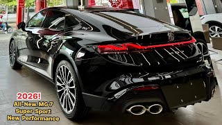 New Arrival 2026 All-New Mg7 Trophy Plus Super Sport Premium - New Performance Interior, Exterior