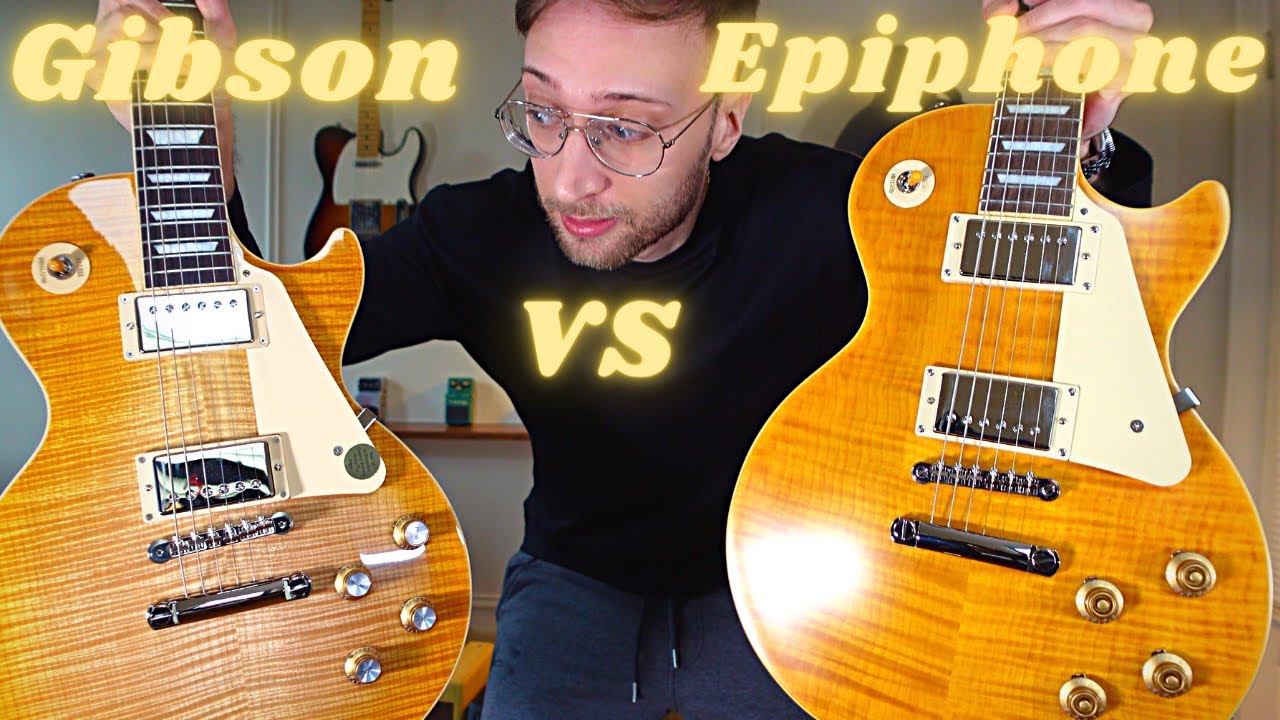 Gibson vs Epiphone Les Paul! Battle of the Lemons - YouTube