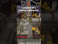 I got launched off a building In Minecraft….. #minecraft