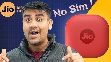 Jio New Device Launched - No Sim Required ! (Airtag)