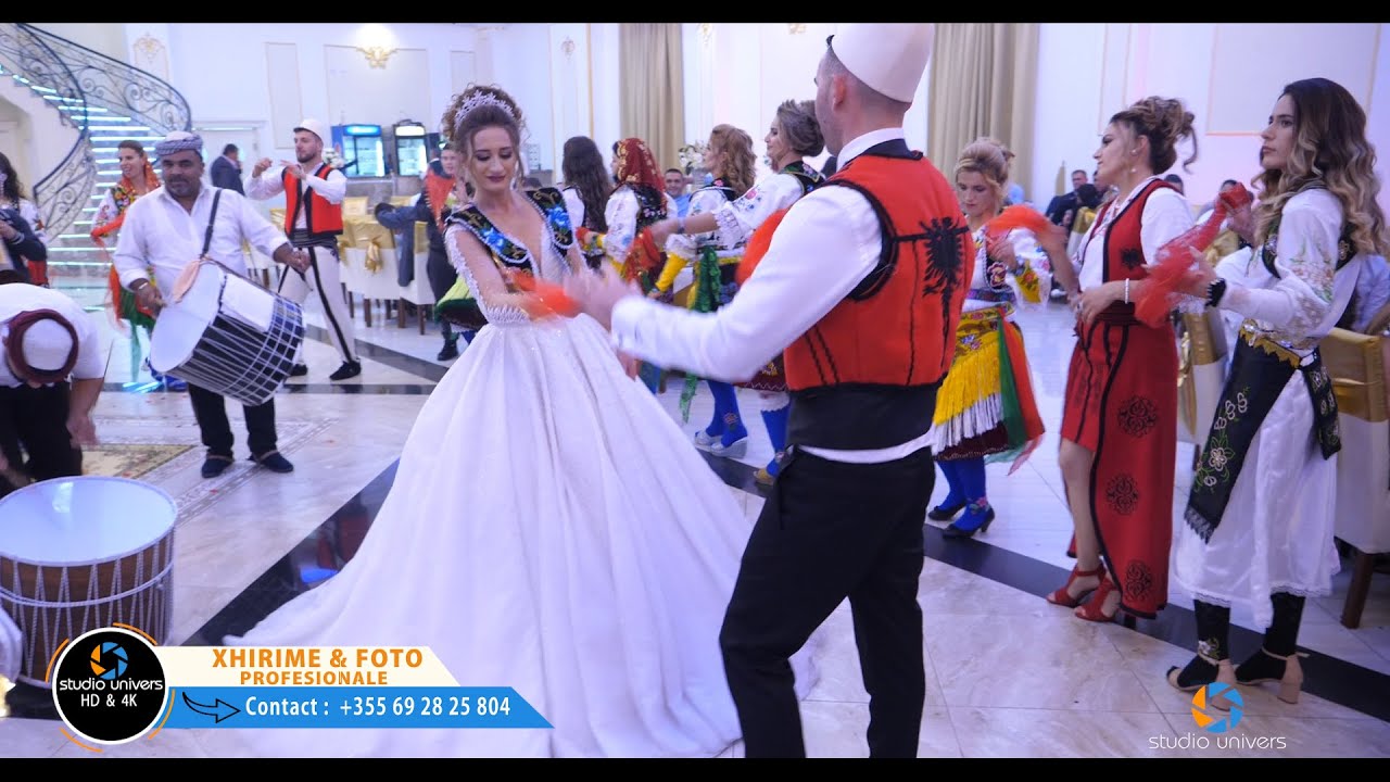 Wedding Ardian & Egzona  Tradita Hasjane vazhdon Vallja me Vesh Kombetare