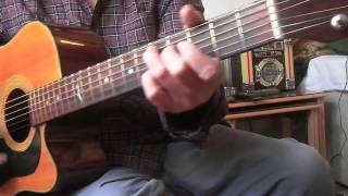 Video thumbnail of "You're a Big Girl Now (Dylan cover)(open D tuning) (Lee Oscar D harp)"