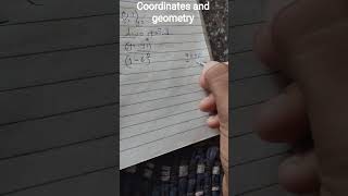 ch 7 coordinates and geometry class X CBSE Question ❓ solution...