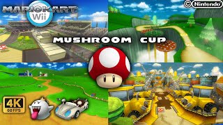 Mario Kart Wii  Mushroom Cup  Grand Prix 150cc  4k60fps  King Boo
