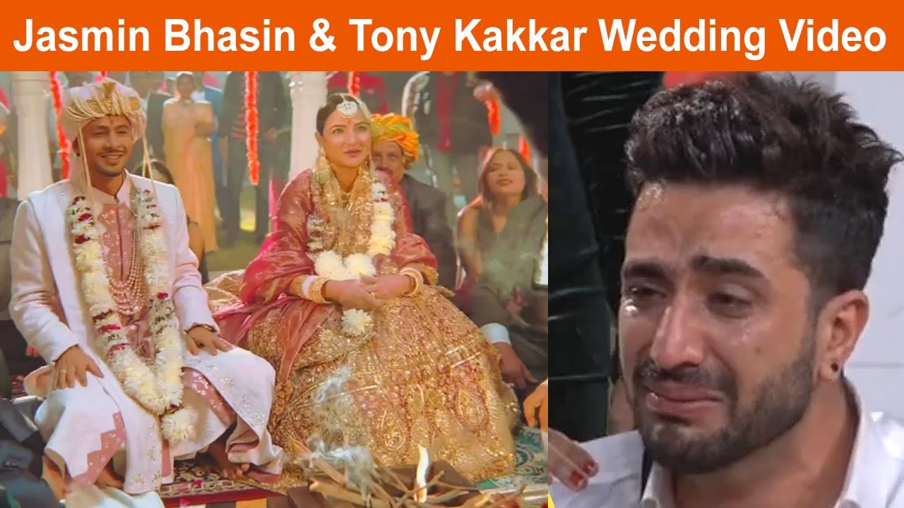 Jasmin Bhasin & Tony Kakkar Wedding Video Aly Goni Reaction on Jasmin