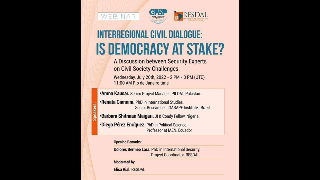 Interregional Civil Dialogue: Is Democracy at Stake?