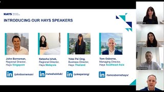 Hays Southeast Asia expert webinar | Insights from our 2024 Asia Salary Guide