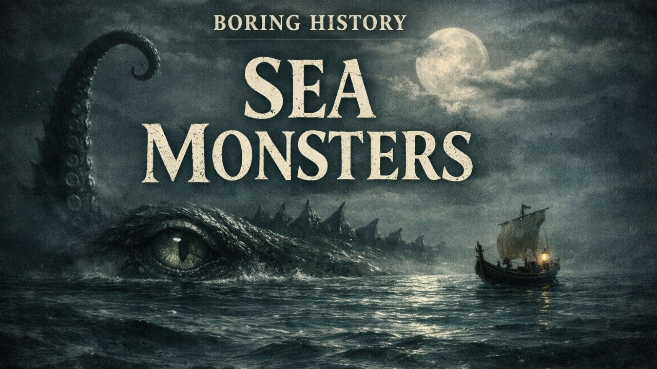 Sea Monsters Believed Real in Ancient History | BORING HISTORY FOR SLEEP