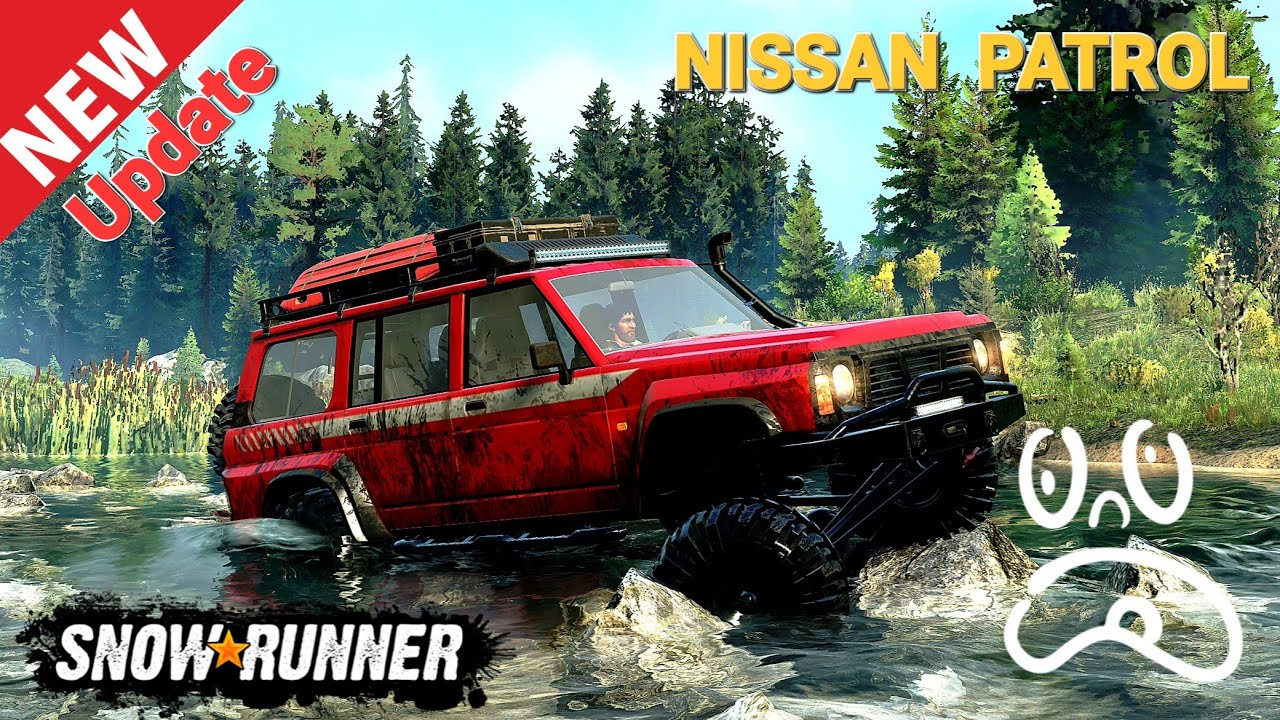 New Update NISSAN PATROL Vehicles In SnowRunner YouTube