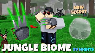 CAT ANOMALY?! Jungle Biome Has a Secret TEMPLE \u0026 GG Claws 🗿🦌🗿 | 99 Nights in the Forest Indonesia