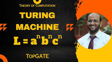 Turing Machine for L = a^n b^n c^n | Turing Machine for a^n b^n c^n | Automata Theory | TOC